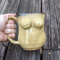 boobies, tan glaze Mug