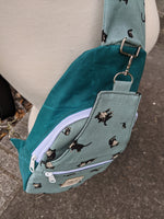 Cat & Wax Canvas Slingbag