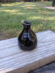 Black Cruet or Bud Vase