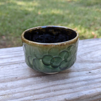 Green circles  bowl