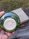 Green circles  bowl