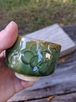 Green circles  bowl