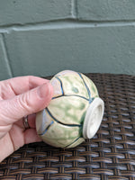 Lite Green Flower, small bowl 3/22