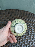 Lite Green Flower, small bowl 3/22