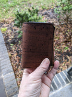 RFID Nutmeg & Mint Tri-Fold