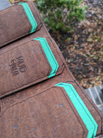 RFID Nutmeg & Mint Tri-Fold