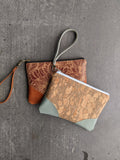 Bark & Agave Cork Clutch