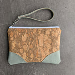 Bark & Agave Cork Clutch