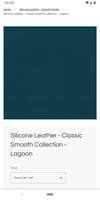 Cat & Lagoon Sileather Zippy Clutch