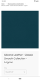 Cat & Lagoon Sileather Zippy Clutch
